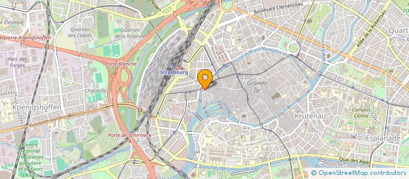 localisation de l'entreprise BURRITO&CO à STRASBOURG