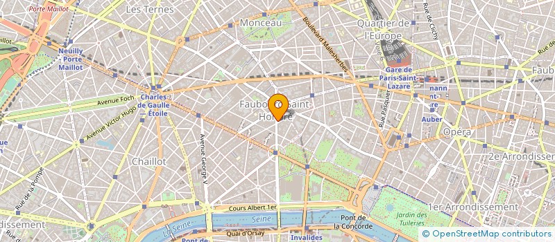 localisation de l'entreprise BURT ET LYON SA à PARIS