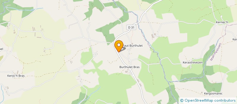 localisation de l'entreprise BURTHULET à SAINT-SERVAIS