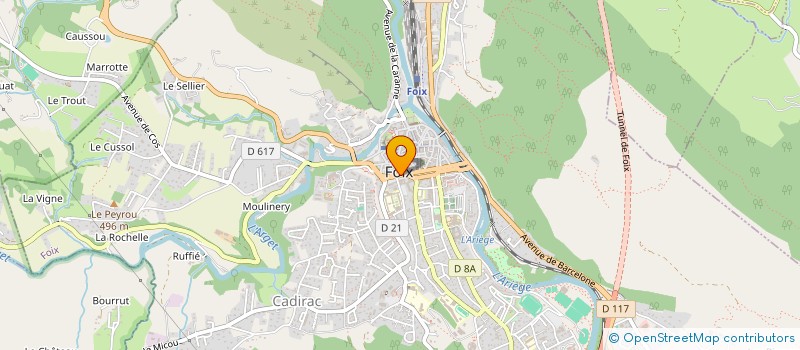 localisation de l'entreprise BURTI'RUCHE à FOIX