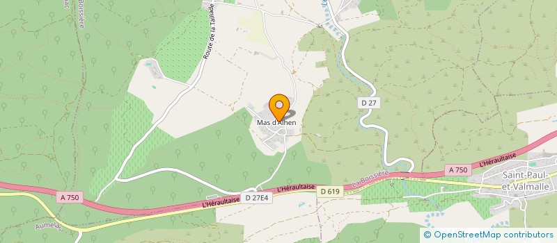 localisation de l'entreprise BURTIN  LA BOISSIERE