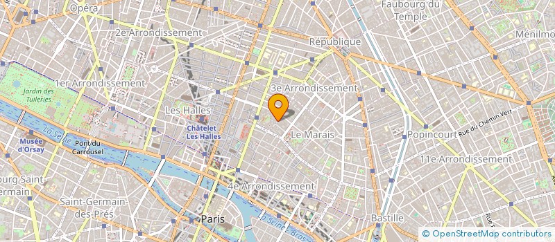 localisation de l'entreprise BURTON GARREAU YACHTING à PARIS