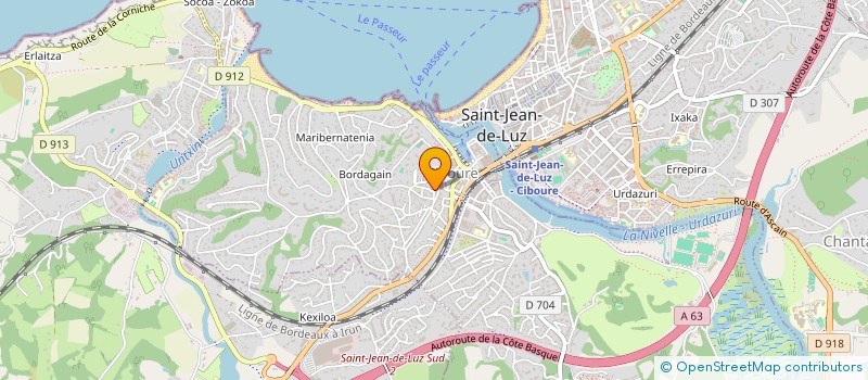 localisation de l'entreprise BURUA  CIBOURE