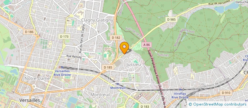 localisation de l'entreprise BURZAWA à VERSAILLES