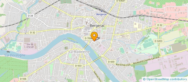 localisation de l'entreprise BUS ADAPTE DU BERGERACOIS  BERGERAC