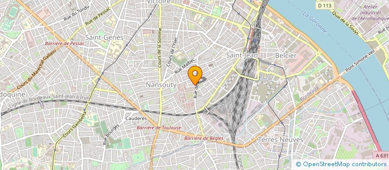 localisation de l'entreprise BUS DES CURIOSITES à BORDEAUX