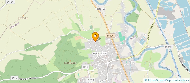 localisation de l'entreprise BUS SOLUTIONS  APPOIGNY