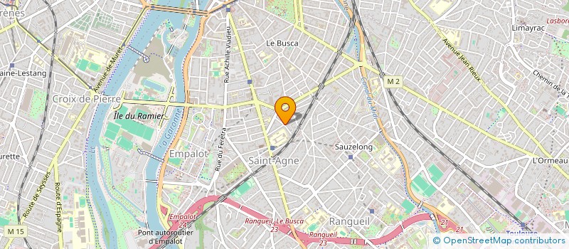 localisation de l'entreprise BUSCA SPORT TAEKWONDO à TOULOUSE