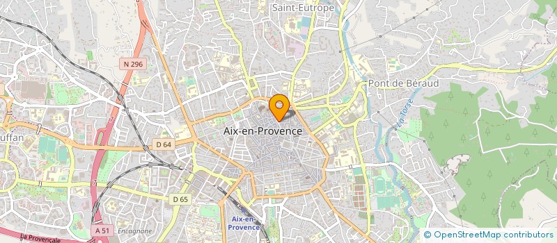 localisation de l'entreprise BUSCAIL à AIX-EN-PROVENCE