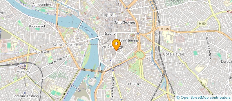 localisation de l'entreprise BUSCAIL WEILL ASSOCIES (BWA)  TOULOUSE