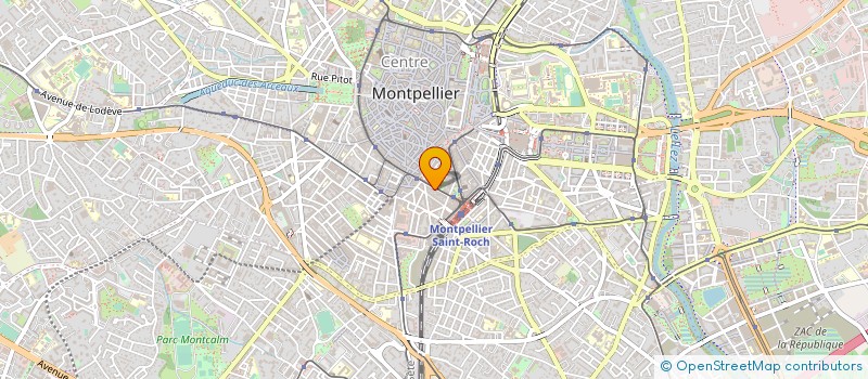 localisation de l'entreprise BUSCARA MOURADIAN IMMOBILIER à MONTPELLIER