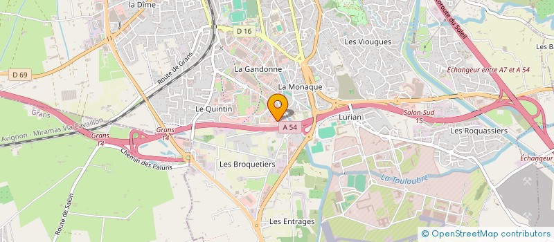 localisation de l'entreprise BUSCEPHAL  SALON-DE-PROVENCE