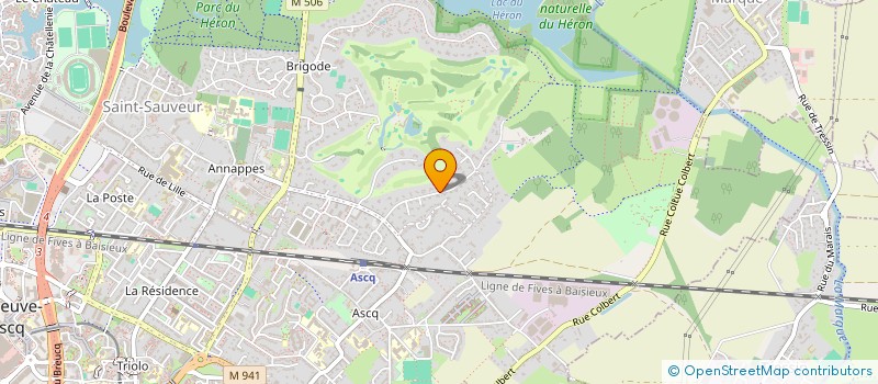 localisation de l'entreprise BUSEINE PROMOTION à VILLENEUVE-D'ASCQ