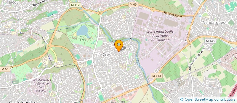localisation de l'entreprise BUSHIDO à LE CRES