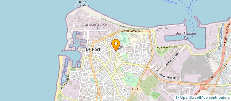 localisation de l'entreprise BUSHIDO CLUB DES MASCAREIGNES - BCM à LE PORT