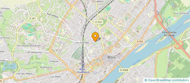 localisation de l'entreprise BUSHIDO KEN BLESOIS  VALENCISSE