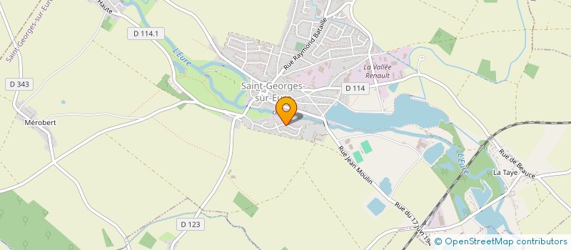 localisation de l'entreprise BUSHIDO SAINT GEORGES à ST GEORGES SUR EURE