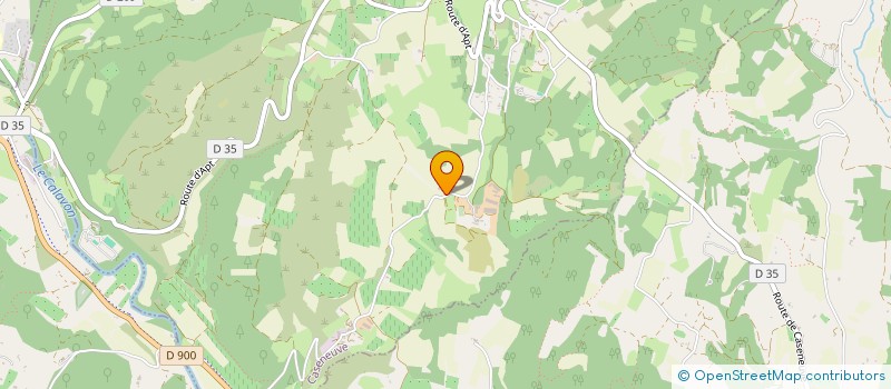 localisation de l'entreprise BUSI  CASENEUVE