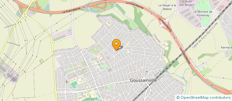 localisation de l'entreprise BUSI à GOUSSAINVILLE