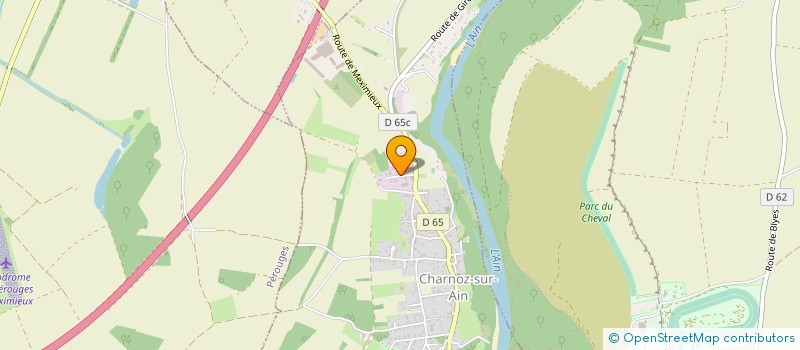 localisation de l'entreprise BUSIC à CHARNOZ-SUR-AIN