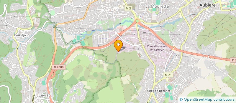 localisation de l'entreprise BUSICLIC  ROMAGNAT