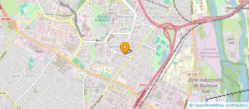 localisation de l'entreprise BUSINELLI MMS CONTACTWEB à TOULOUSE