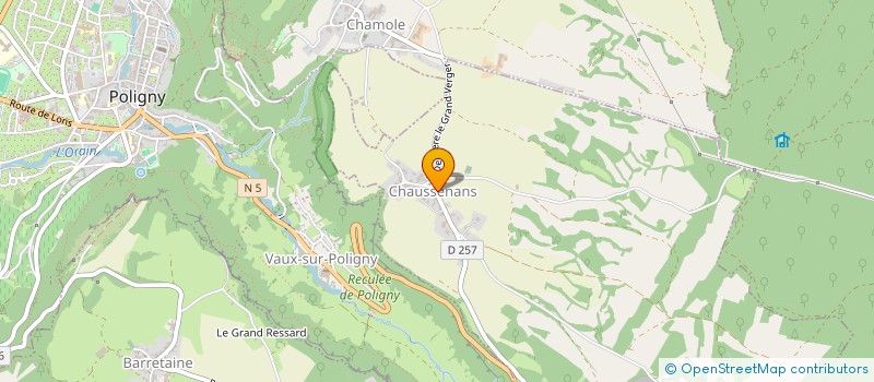 localisation de l'entreprise BUSINESS ACCESS  CHAUSSENANS