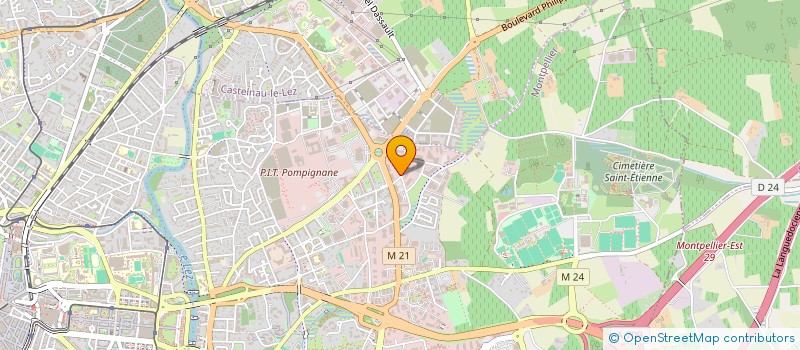 localisation de l'entreprise BUSINESS ADVICE  MONTPELLIER