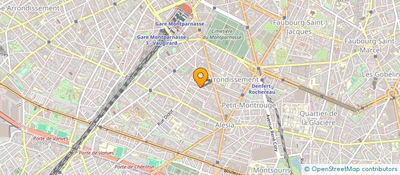 localisation de l'entreprise BUSINESS AND PROFESSIONNEL WOMEN  PARIS