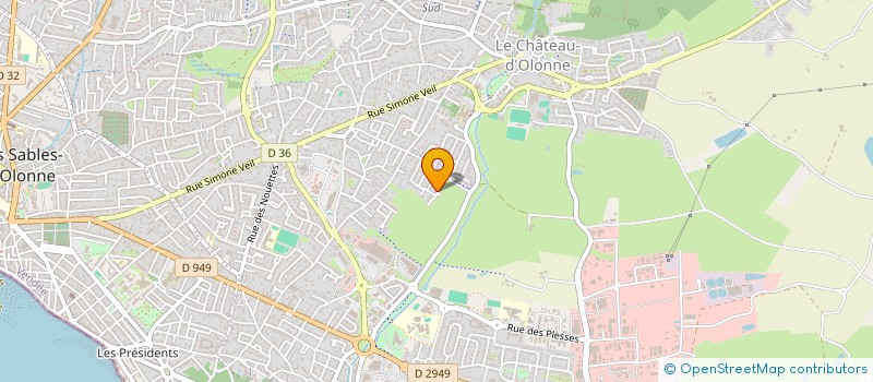 localisation de l'entreprise BUSINESS ANGELLIAUME à LES SABLES D'OLONNE