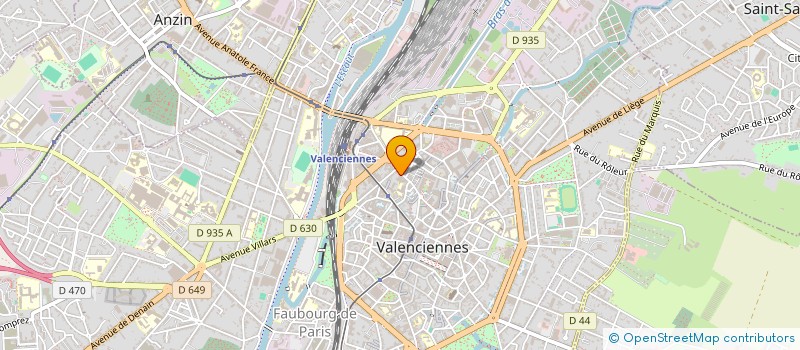 localisation de l'entreprise BUSINESS APTITUDE à VALENCIENNES