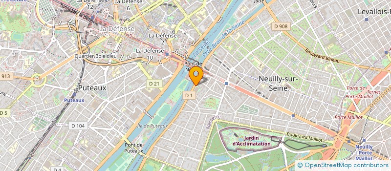 localisation de l'entreprise BUSINESS ART à NEUILLY-SUR-SEINE