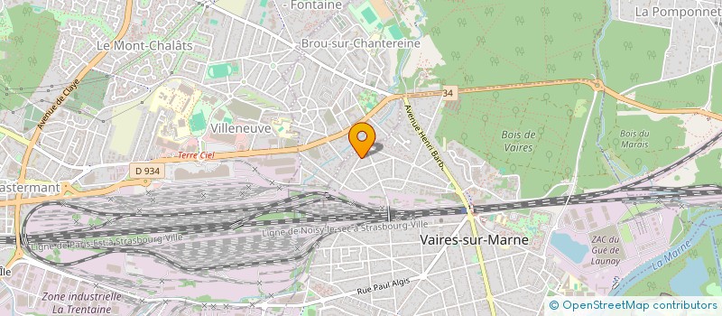 localisation de l'entreprise BUSINESS ASSOCIATION FRANCO ARMENIEN  VAIRES-SUR-MARNE