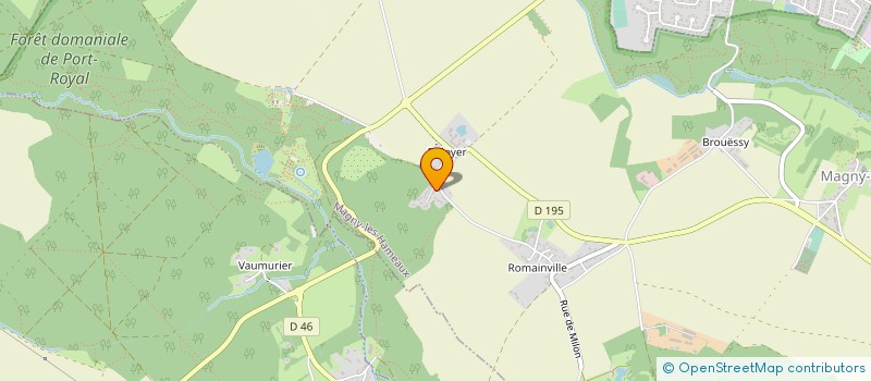 localisation de l'entreprise BUSINESS BUILDING CLUSTER  MAGNY-LES-HAMEAUX