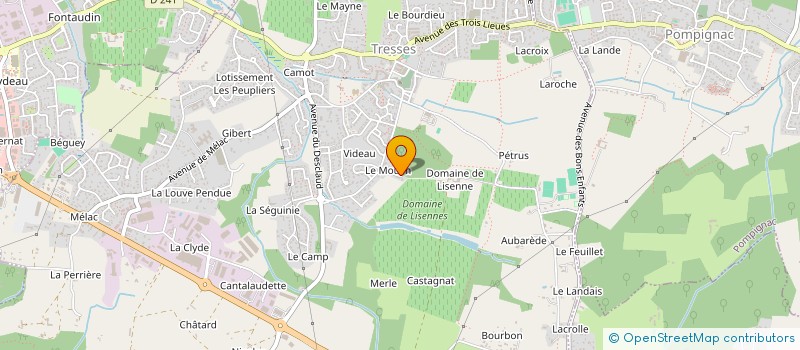 localisation de l'entreprise BUSINESS BY DESIGN  TRESSES