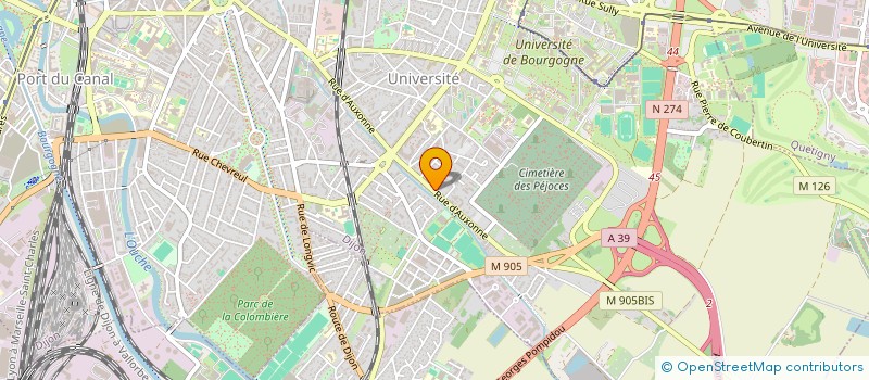 localisation de l'entreprise BUSINESS CAR à DIJON