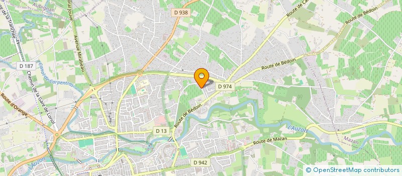localisation de l'entreprise BUSINESS CLUB DU COMTAT VENAISSIN à CARPENTRAS