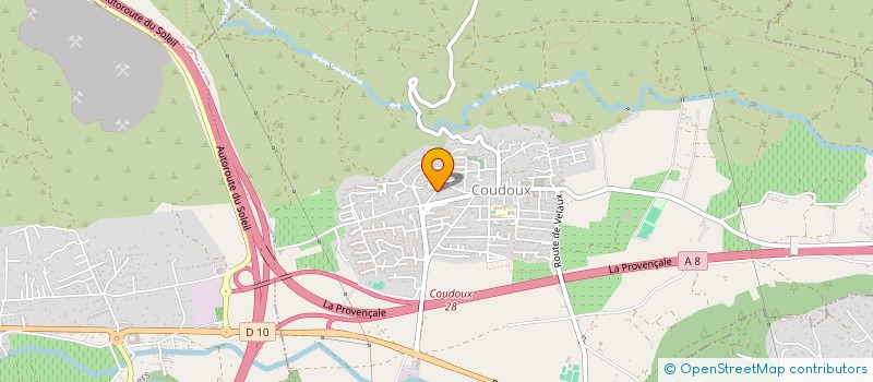 localisation de l'entreprise BUSINESS CLUBS EUROPEENS  COUDOUX