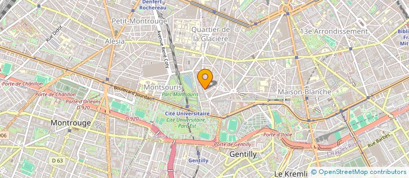 localisation de l'entreprise BUSINESS COMMUNICATION  PARIS