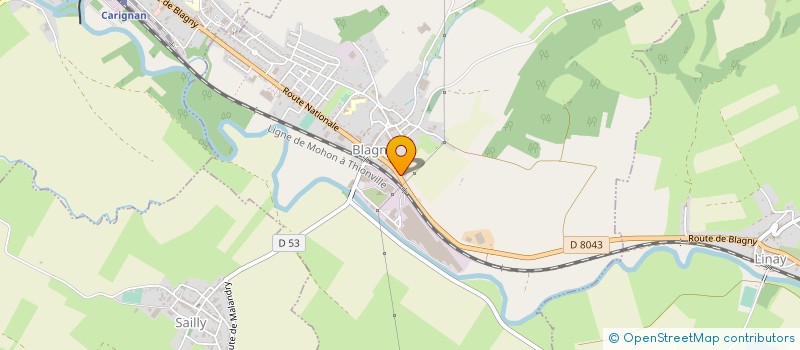 localisation de l'entreprise BUSINESS CONCEPT ORGANISATION  BLAGNY