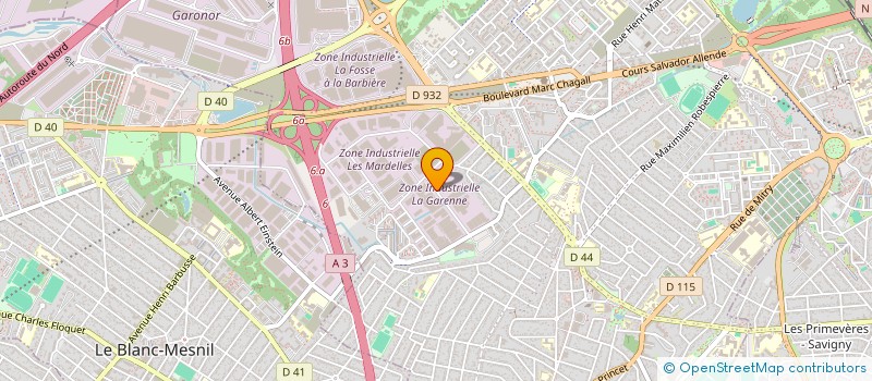 localisation de l'entreprise BUSINESS CONNECT INTERNATIONAL à AULNAY-SOUS-BOIS