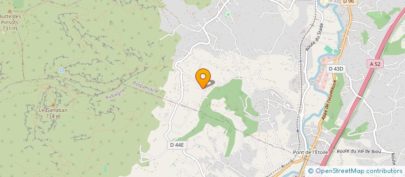 localisation de l'entreprise BUSINESS CONSEILS  ROQUEVAIRE