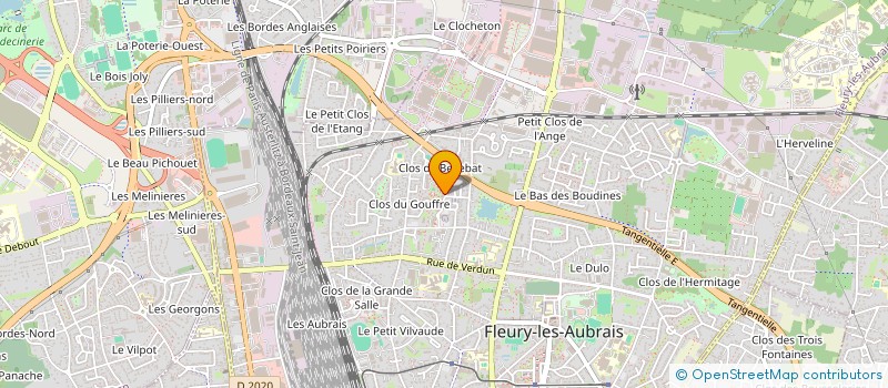 localisation de l'entreprise BUSINESS COSMOPOLITE à FLEURY-LES-AUBRAIS