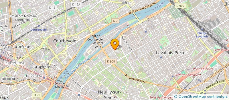 localisation de l'entreprise BUSINESS DECISION INGIENERIE à NEUILLY-SUR-SEINE