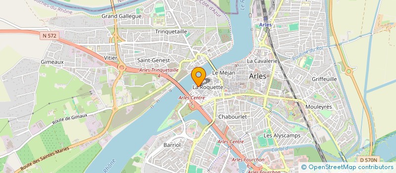 localisation de l'entreprise BUSINESS DEVELOPMENT COMPANY  ARLES