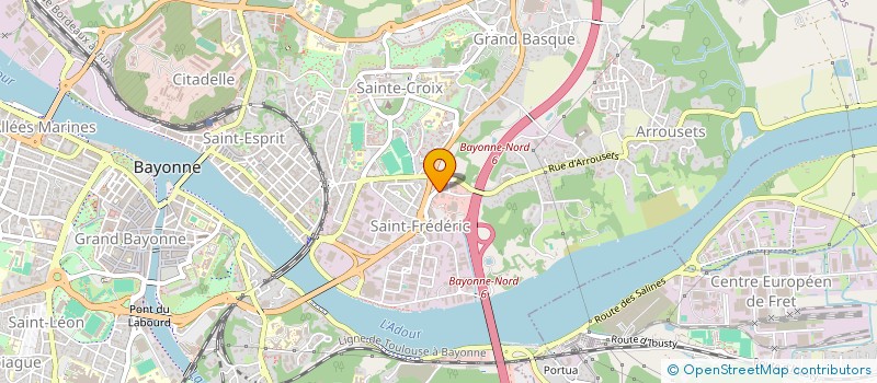 localisation de l'entreprise BUSINESS DEVELOPMENT PLUS à BAYONNE