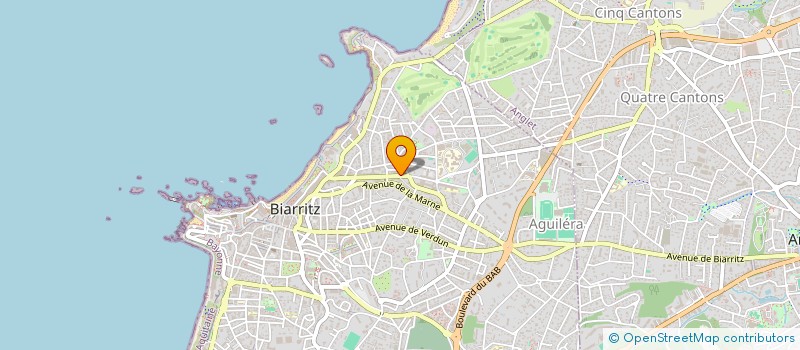 localisation de l'entreprise BUSINESS DISTRIBUTIONS SERVICES à BIARRITZ