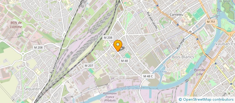 localisation de l'entreprise BUSINESS ECI à LILLE