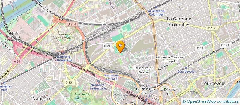 localisation de l'entreprise BUSINESS ELECTRONIC SYSTEM TECHNICS à NANTERRE