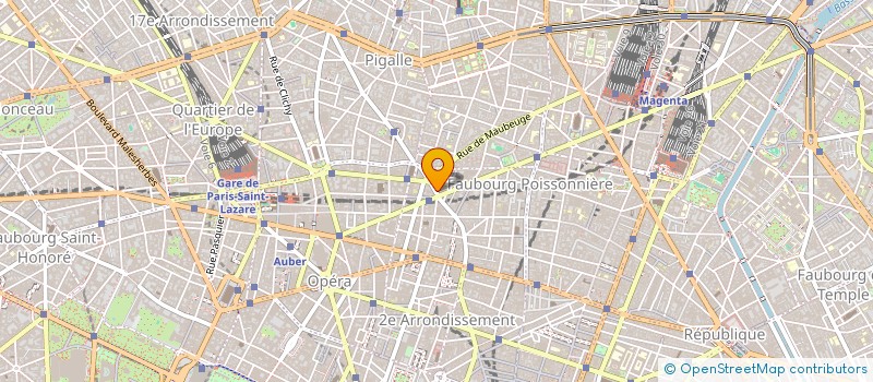 localisation de l'entreprise BUSINESS EQUITIES à PARIS